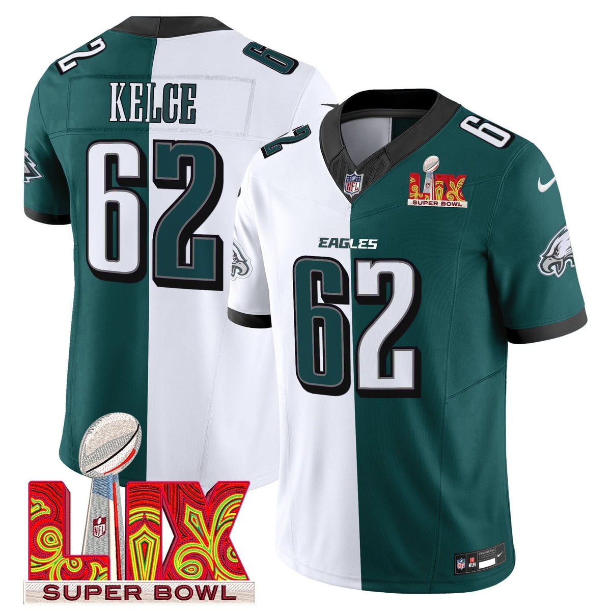 PE Super Bowl LIX Patch Vapor Limited Jersey - image 44