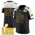 PE Super Bowl LIX Patch Gold Vapor Limited Jersey - image 1