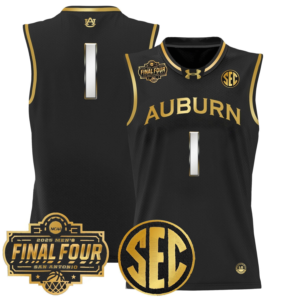 AUB 2025 Final Four Patch Lightweight Basketball Jersey - Stitched - image 40