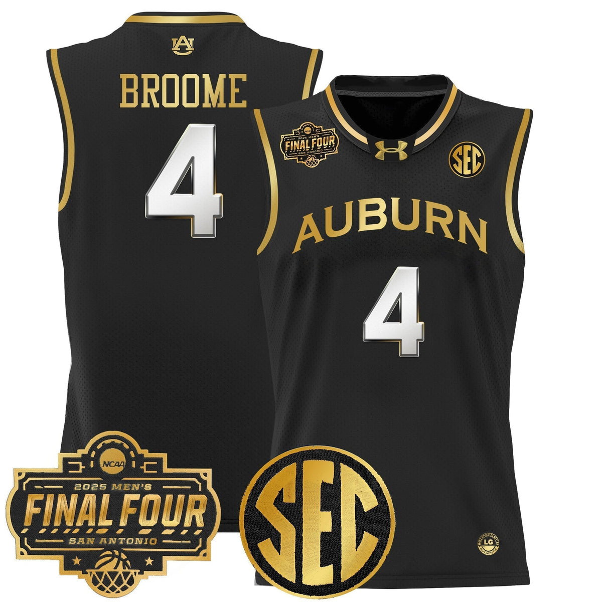 AUB 2025 Final Four Patch Lightweight Basketball Jersey - Stitched - image 33
