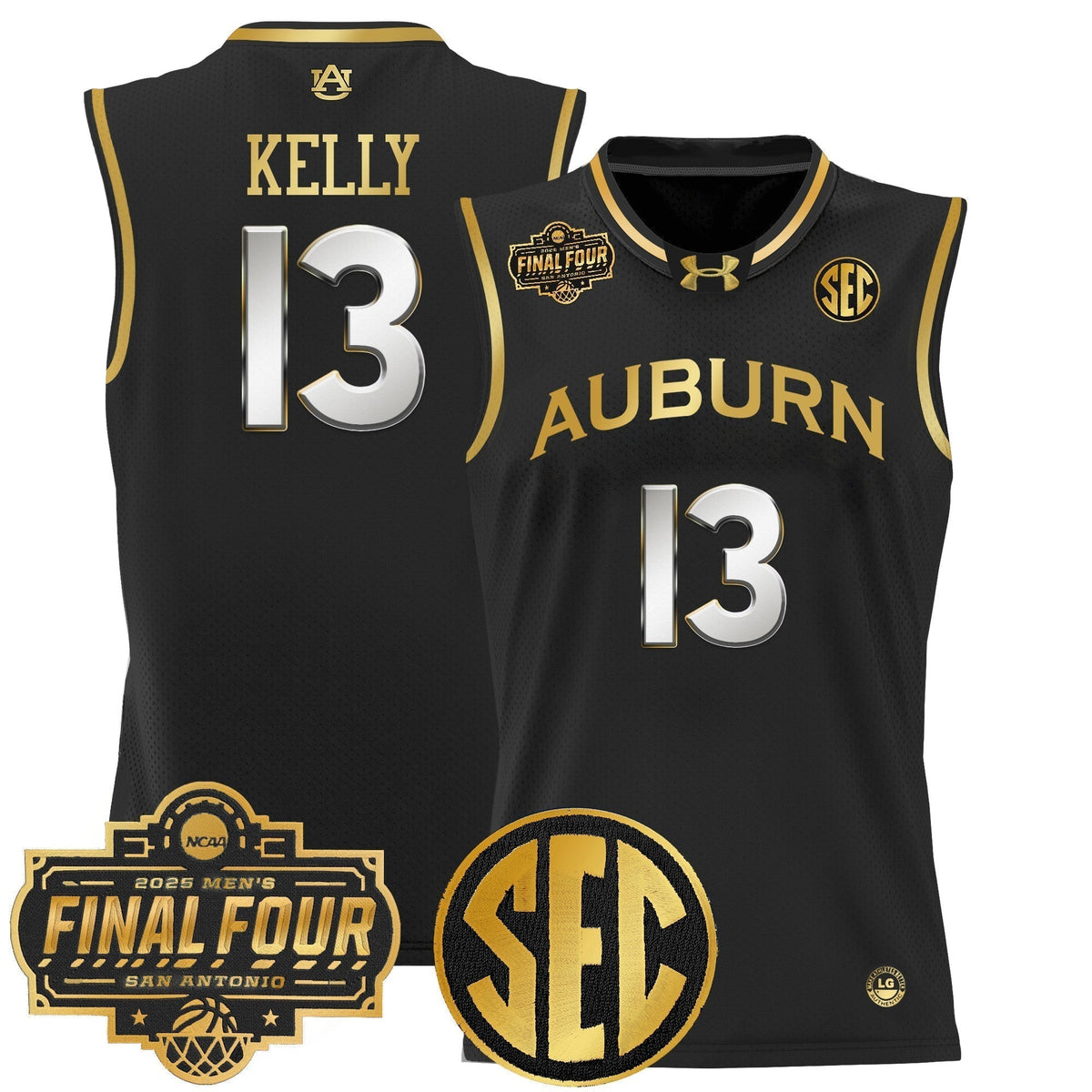 AUB 2025 Final Four Patch Lightweight Basketball Jersey - Stitched - image 36