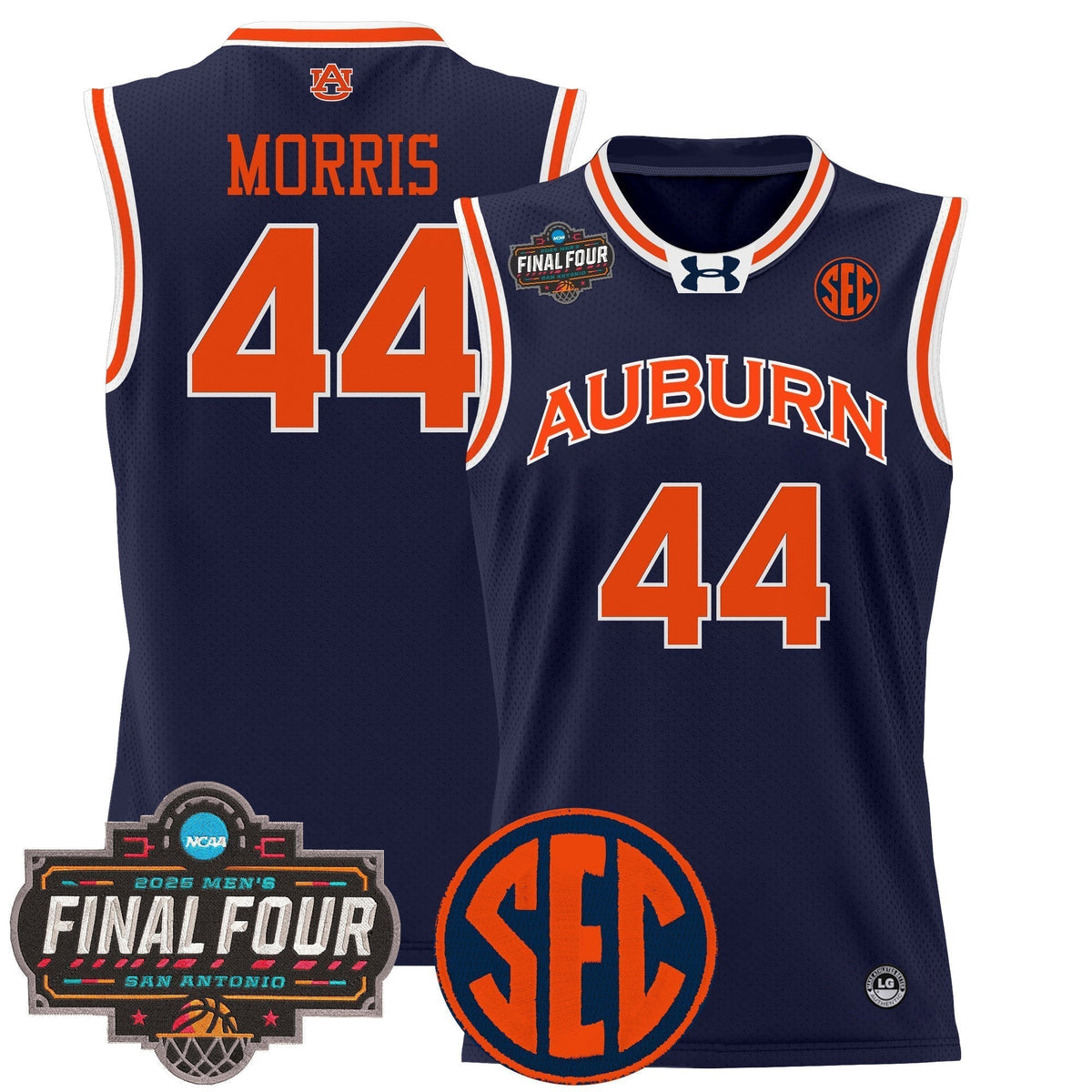 AUB 2025 Final Four Patch Lightweight Basketball Jersey - Stitched - image 15