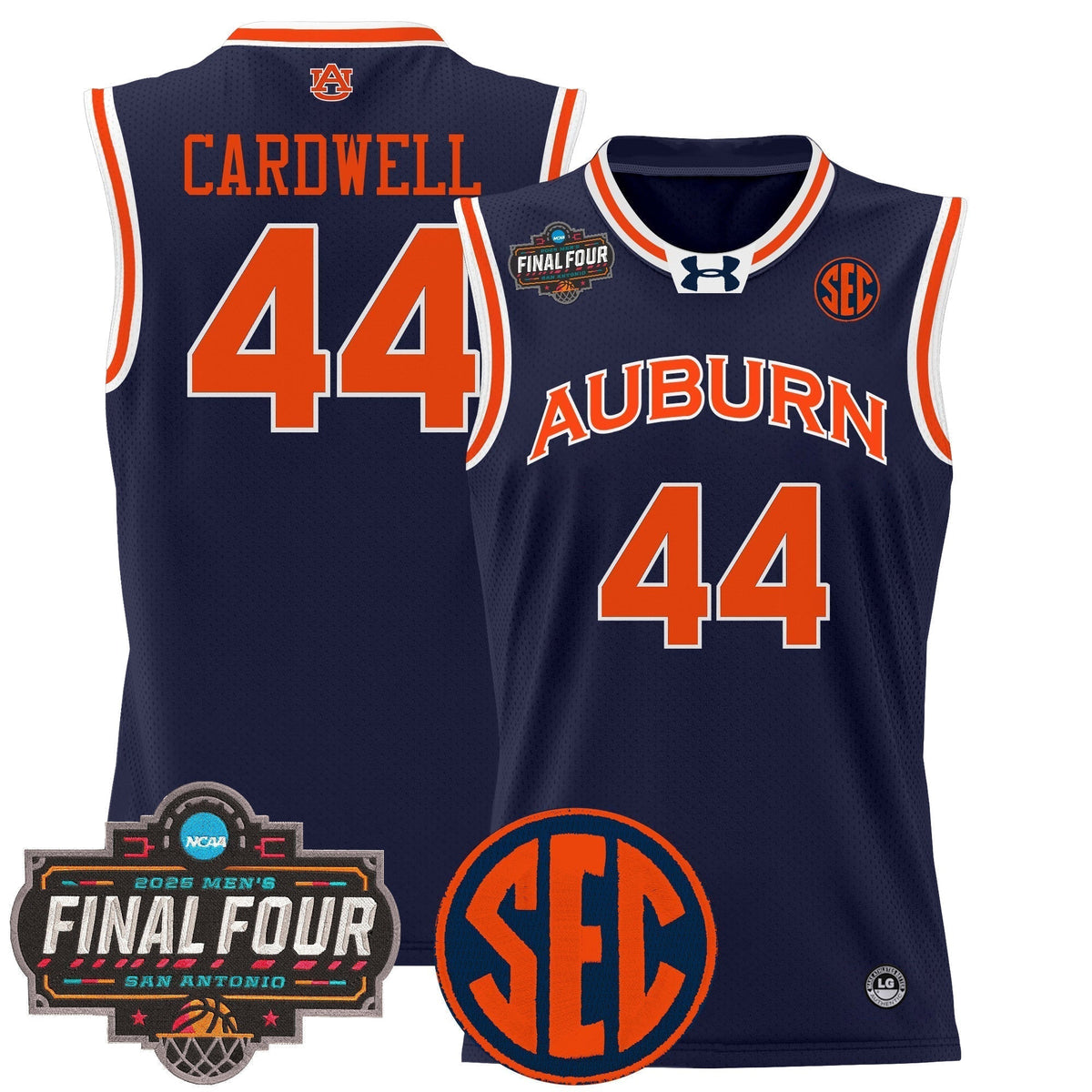 AUB 2025 Final Four Patch Lightweight Basketball Jersey - Stitched - image 10