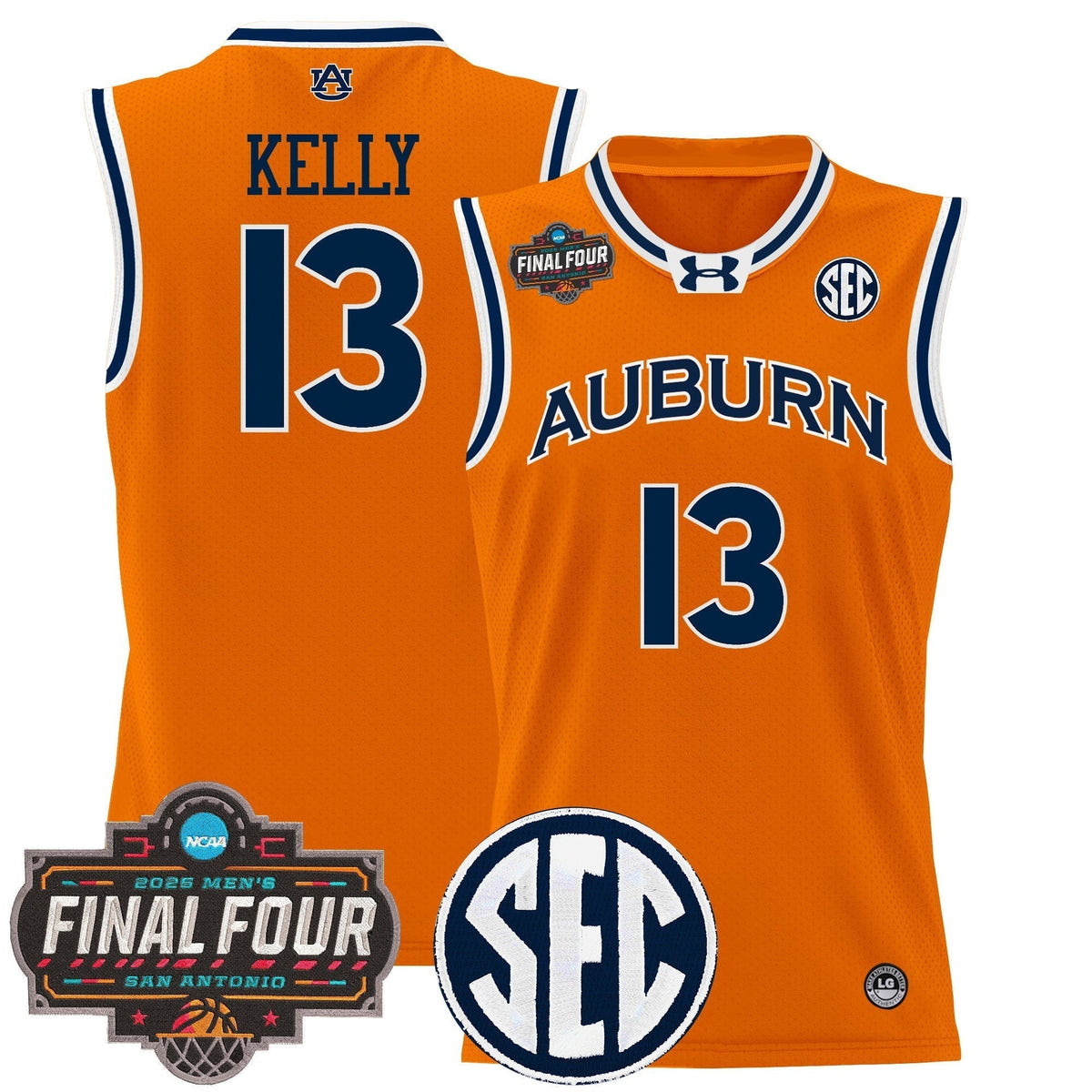 AUB 2025 Final Four Patch Lightweight Basketball Jersey - Stitched - image 20