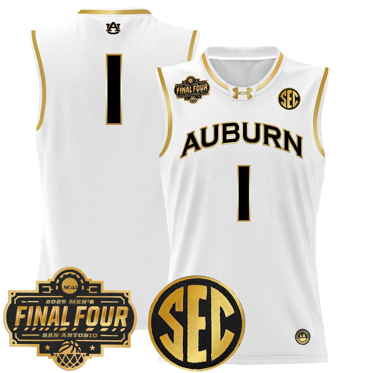 AUB 2025 Final Four Patch Lightweight Basketball Jersey - Stitched - image 32