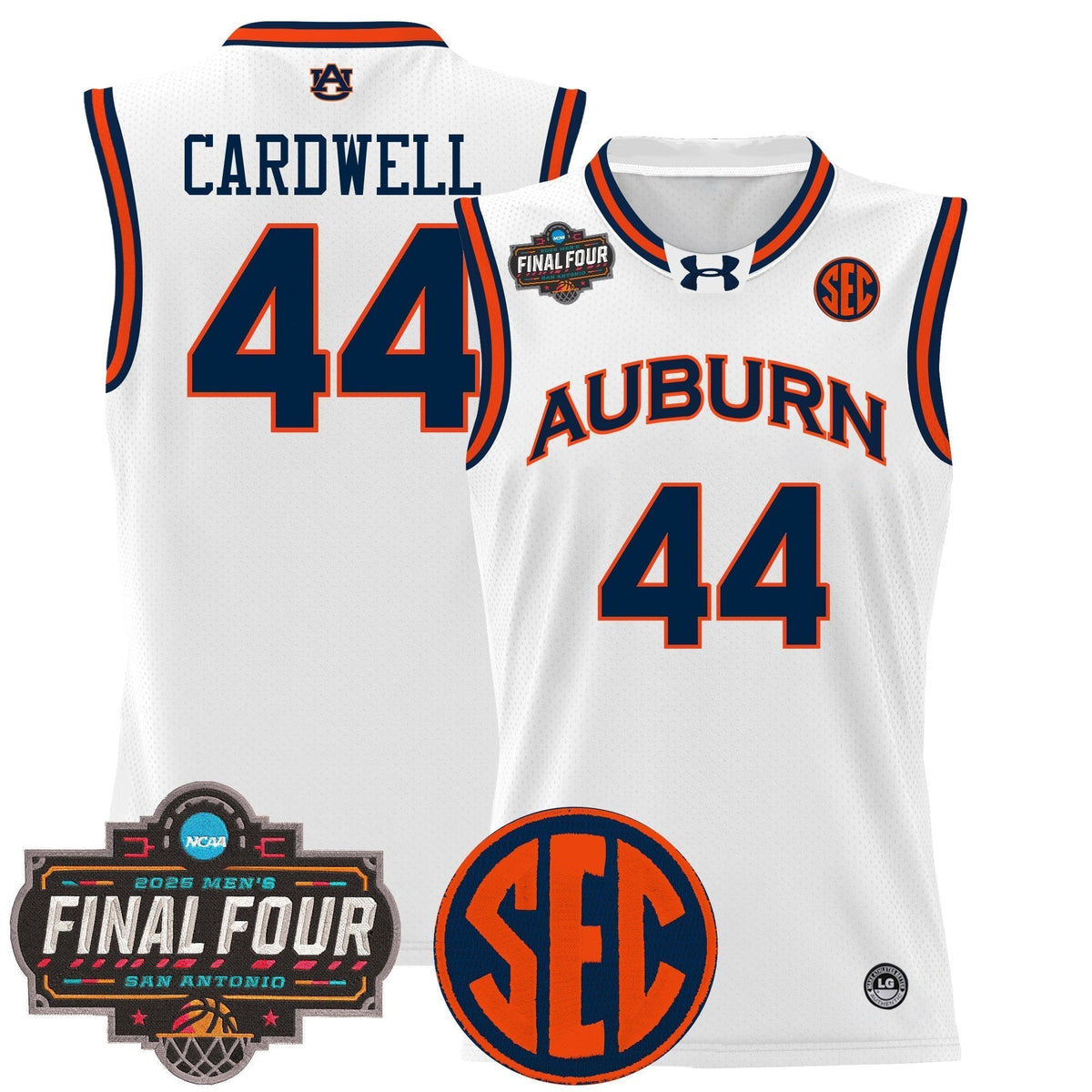 AUB 2025 Final Four Patch Lightweight Basketball Jersey - Stitched - image 2