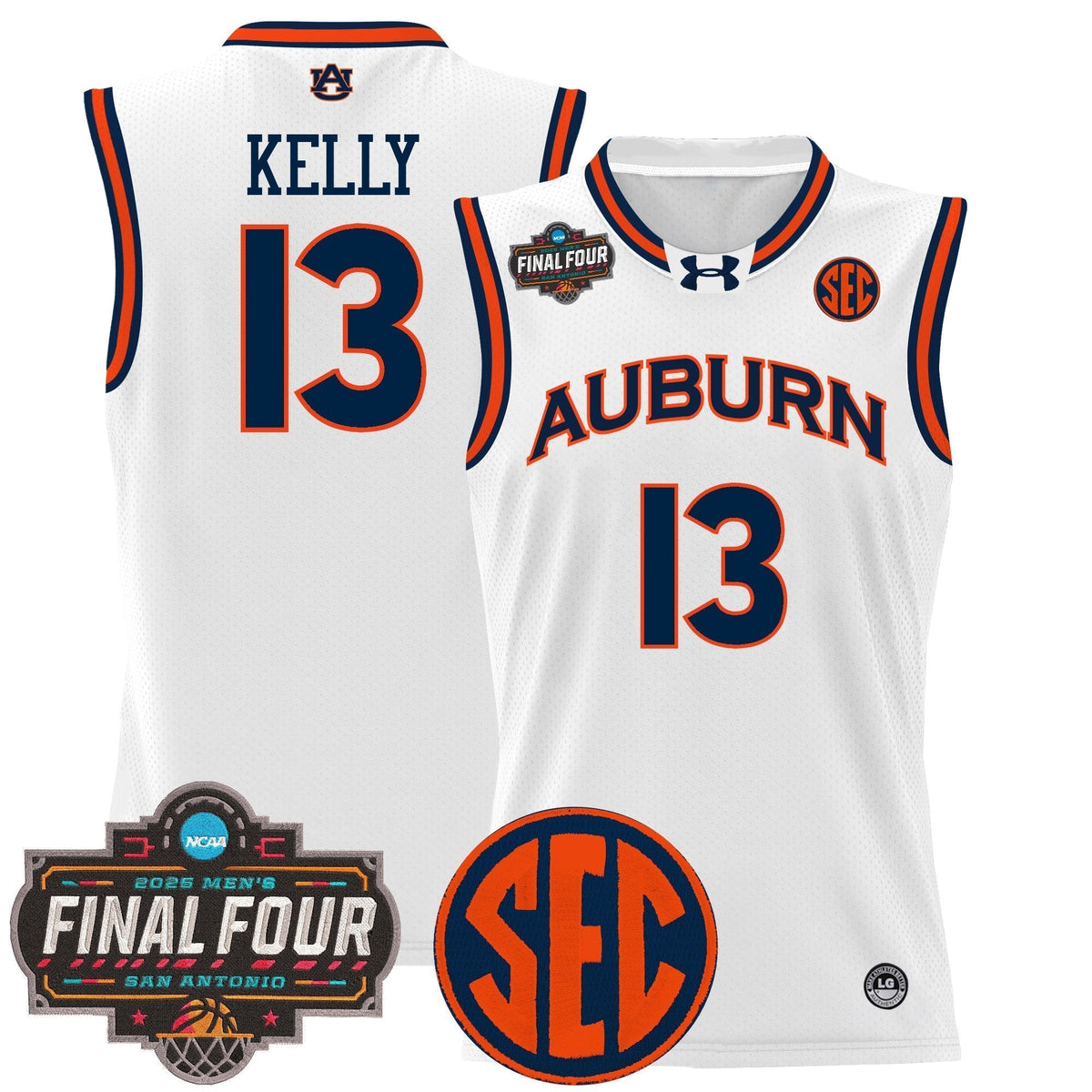 AUB 2025 Final Four Patch Lightweight Basketball Jersey - Stitched - image 4