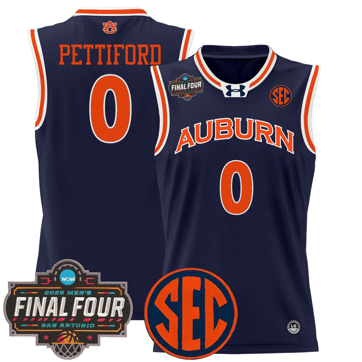 AUB 2025 Final Four Patch Lightweight Basketball Jersey - Stitched - image 14
