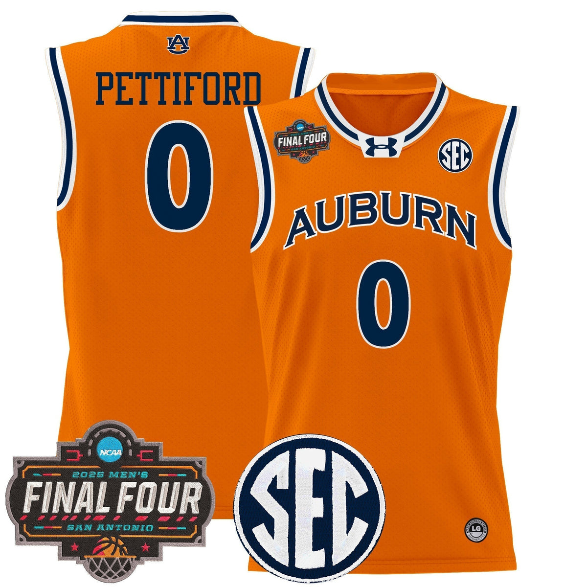 AUB 2025 Final Four Patch Lightweight Basketball Jersey - Stitched - image 22
