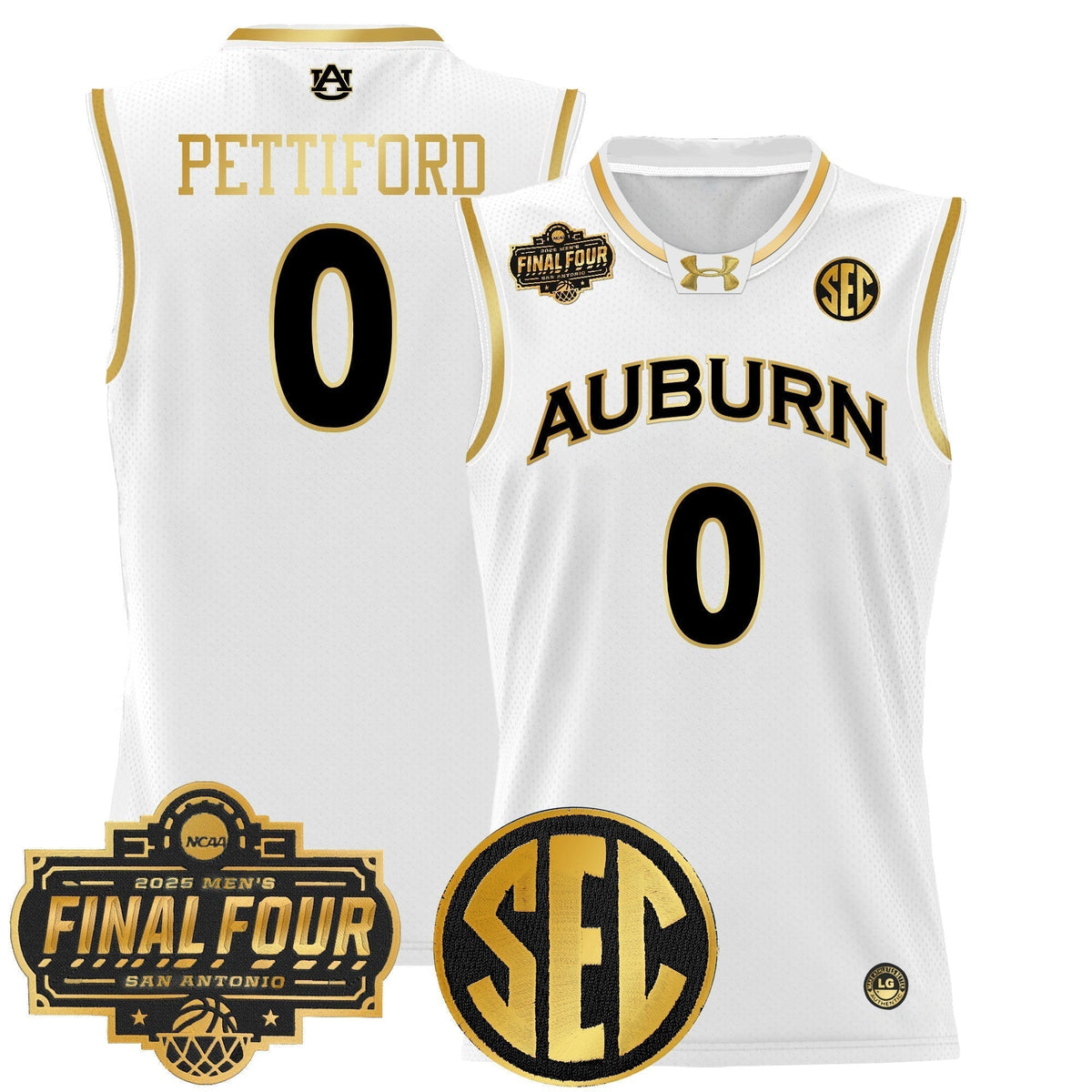 AUB 2025 Final Four Patch Lightweight Basketball Jersey - Stitched - image 30