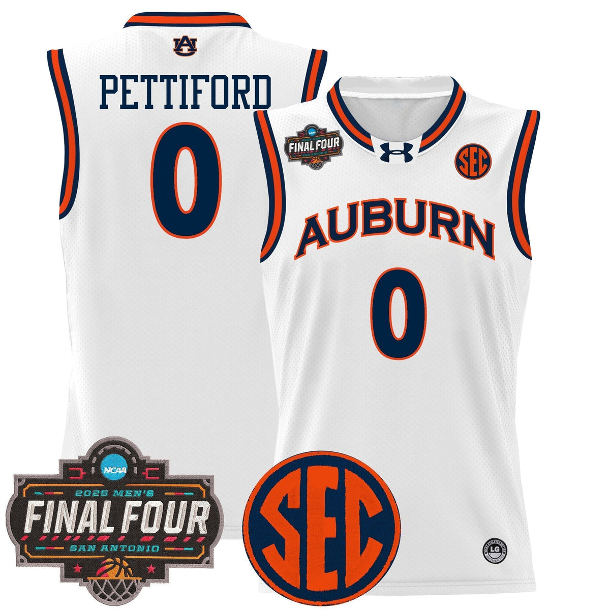 AUB 2025 Final Four Patch Lightweight Basketball Jersey - Stitched - image 6
