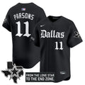 DC 'Gothic Lone Star Edition' Vapor Baseball Jersey - All Stitched - image 1
