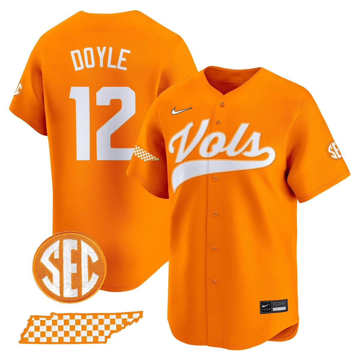 Men's Tennessee Volunteers 2025 Vapor Premier Limited Jersey - All Stitched - image 2