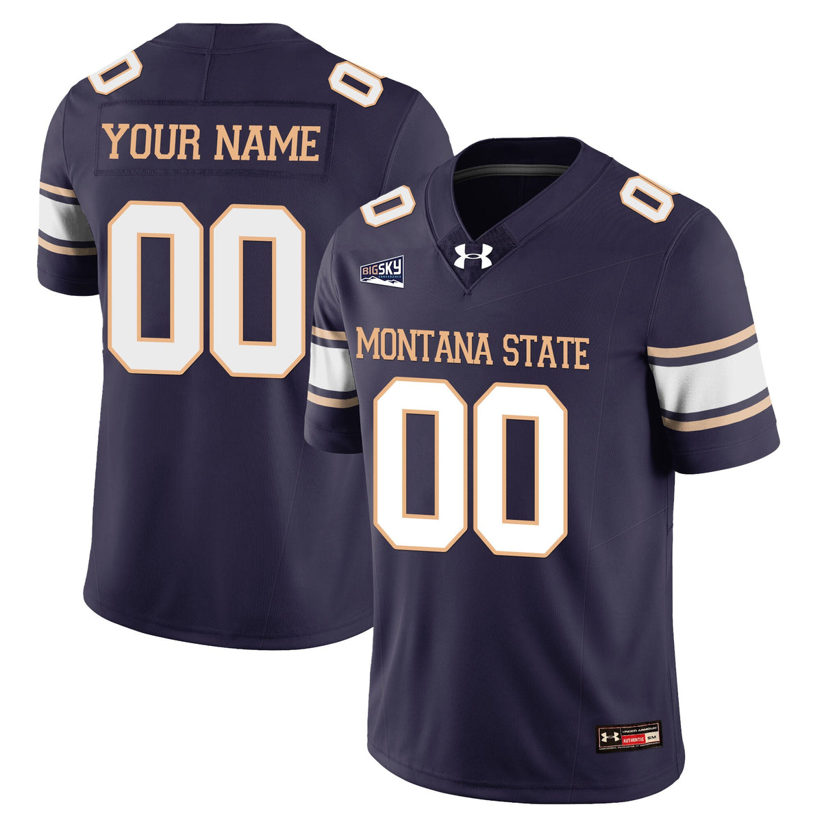 Custom Gender/Name Montana State Bobcat Football Jersey - All Stitched - image 2