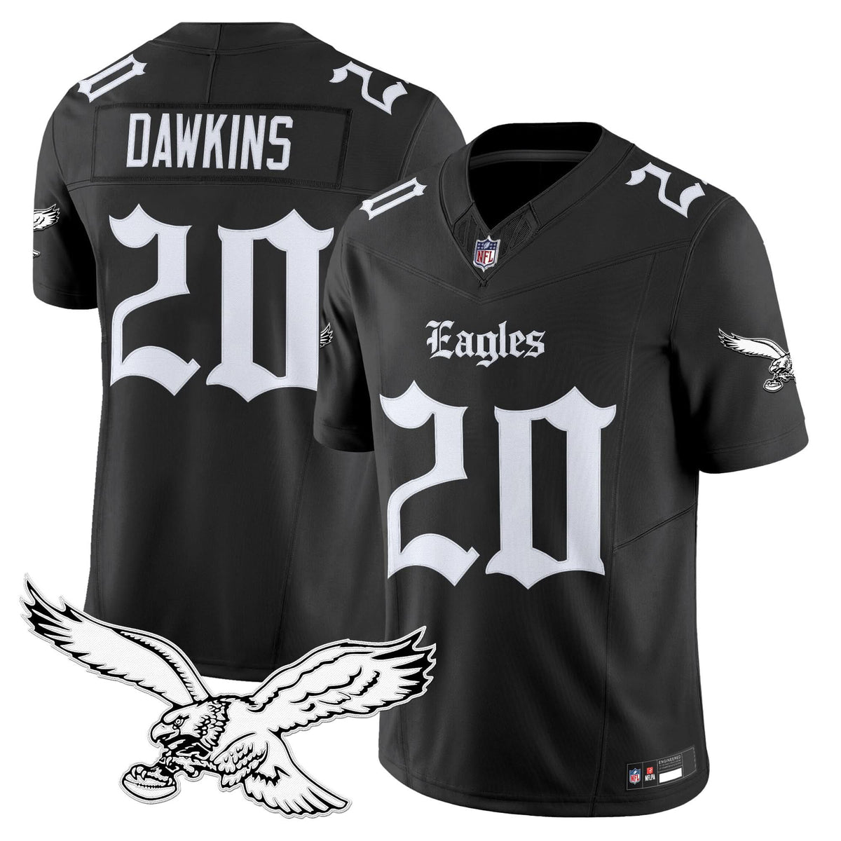 PE 'Gothic Philly Edition' Vapor Limited Jersey - image 8