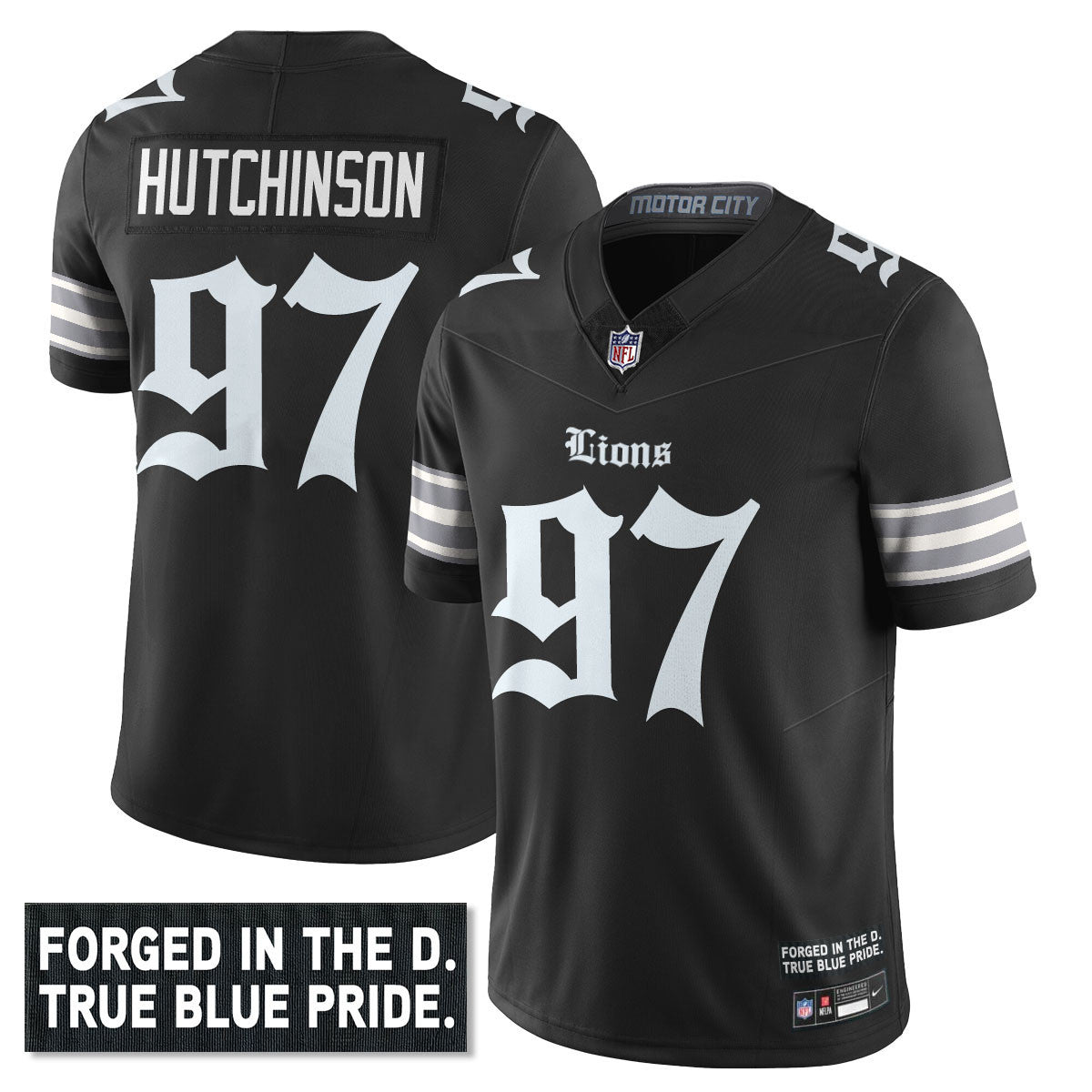 DET 'Gothic Motor City Edition' Vapor Limited Jersey - image 23