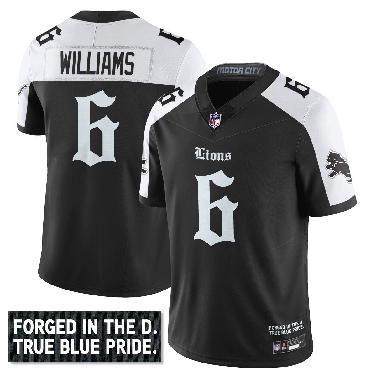 DET 'Gothic Motor City Edition' Vapor Limited Jersey - image 33