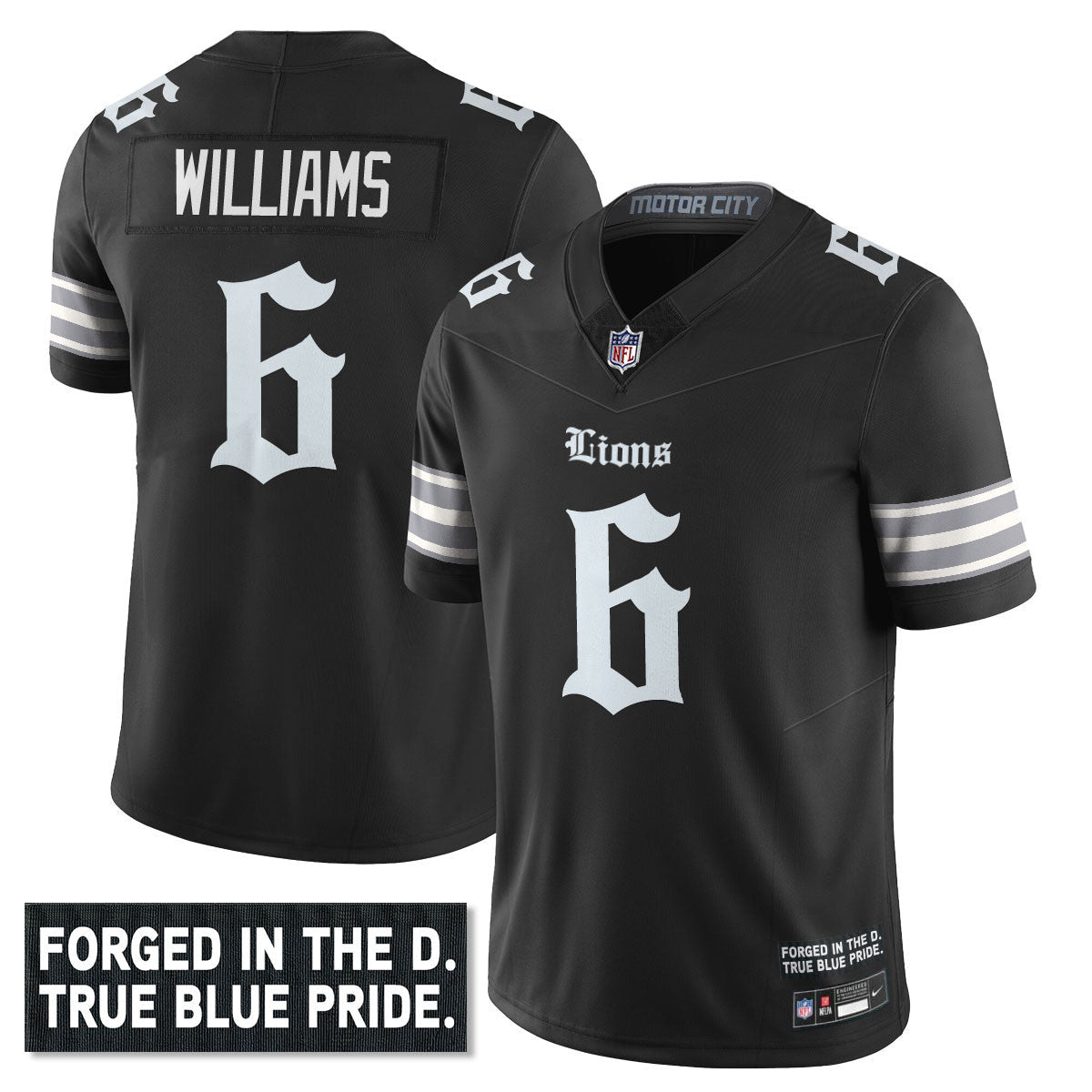 DET 'Gothic Motor City Edition' Vapor Limited Jersey - image 27