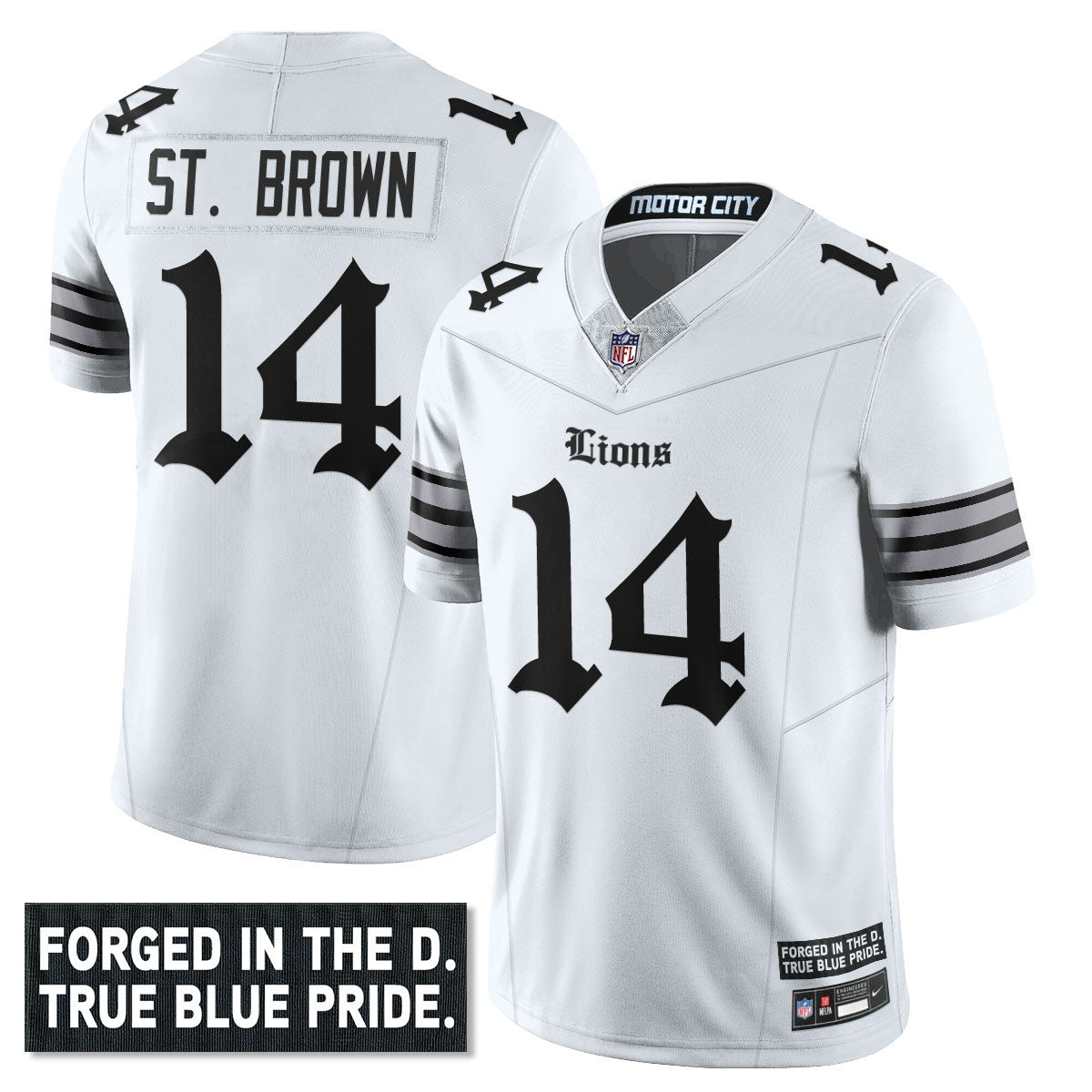 DET 'Gothic Motor City Edition' Vapor Limited Jersey - image 37