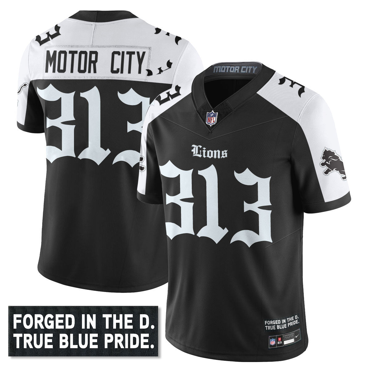 DET 'Gothic Motor City Edition' Vapor Limited Jersey - image 34