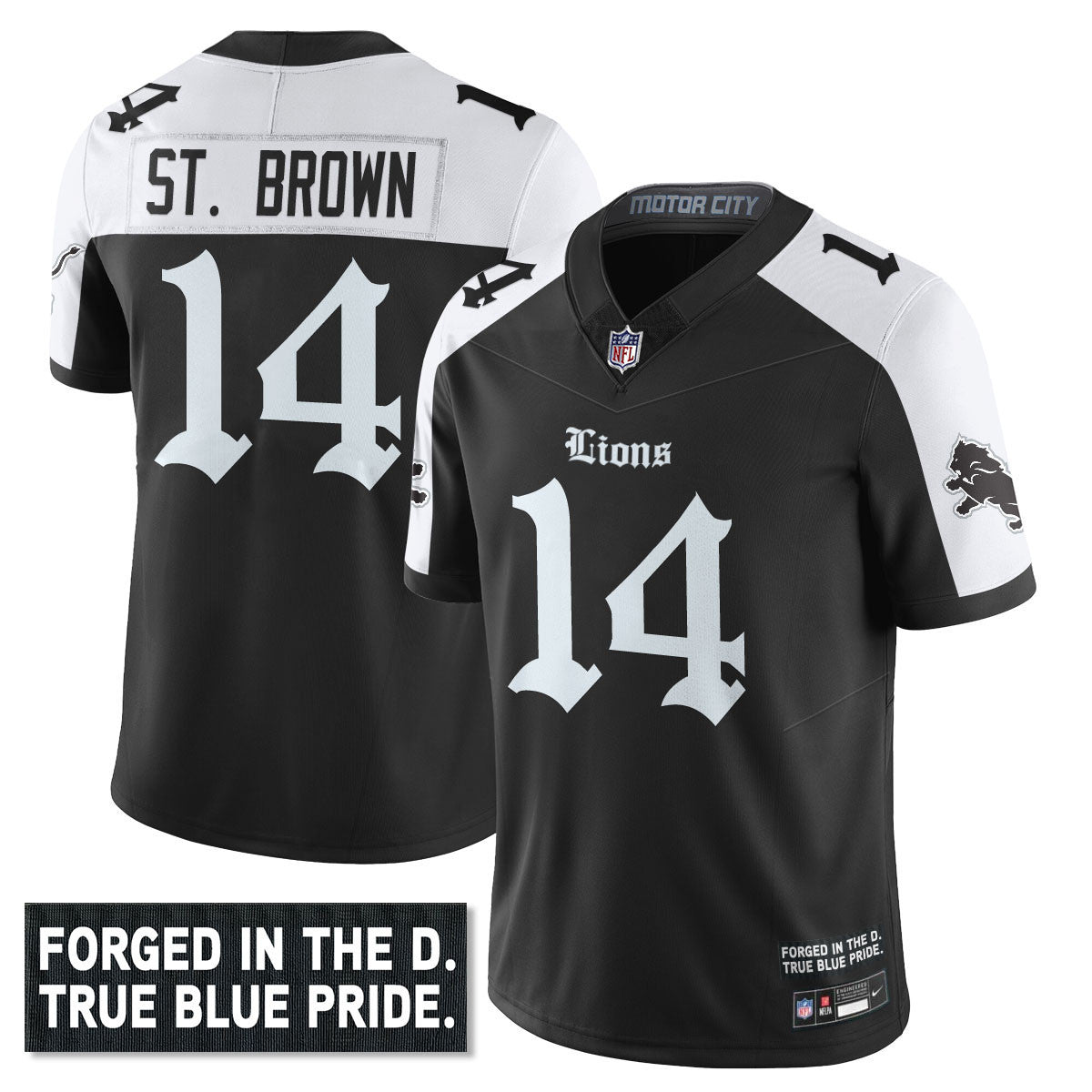 DET 'Gothic Motor City Edition' Vapor Limited Jersey - image 31
