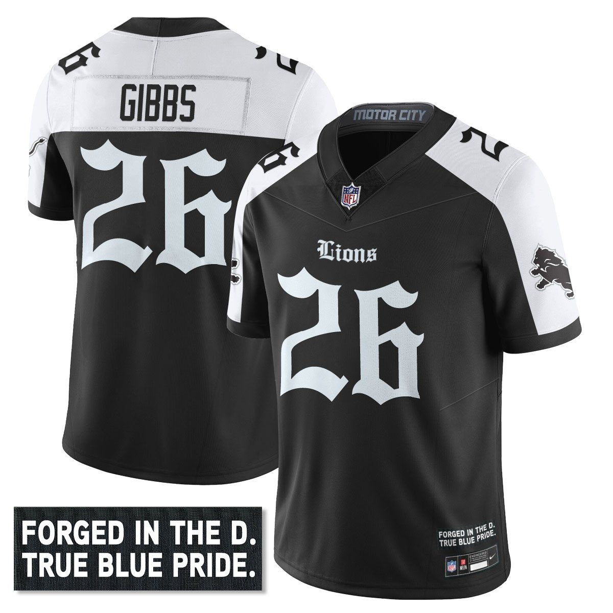 DET 'Gothic Motor City Edition' Vapor Limited Jersey - image 21