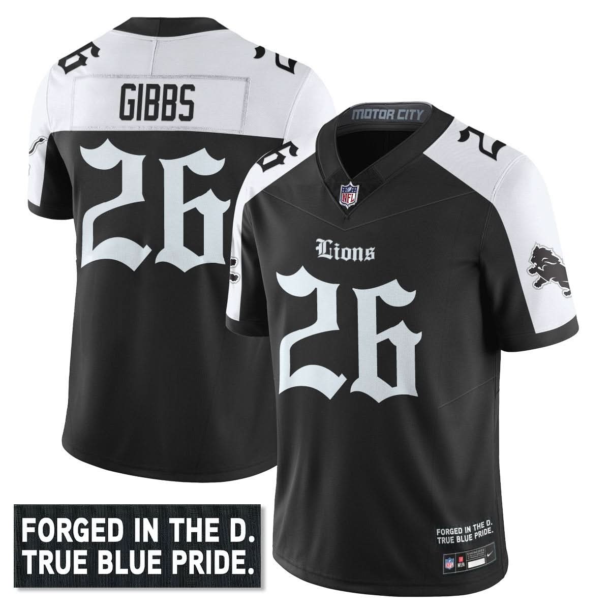 DET 'Gothic Motor City Edition' Vapor Limited Jersey - image 12