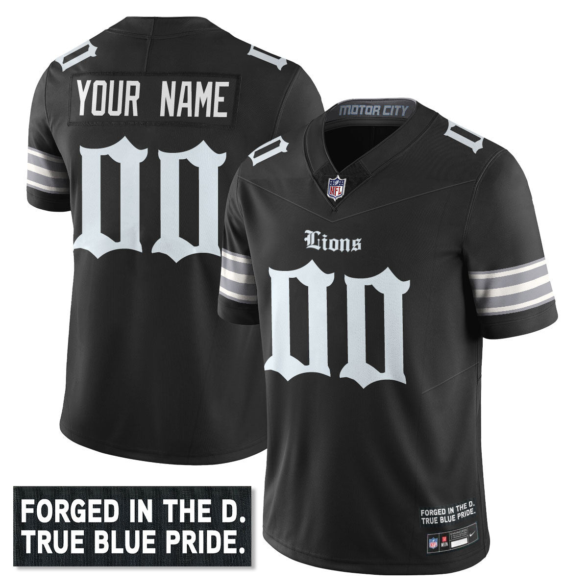 DET 'Gothic Motor City Edition' Vapor Limited Jersey - image 46