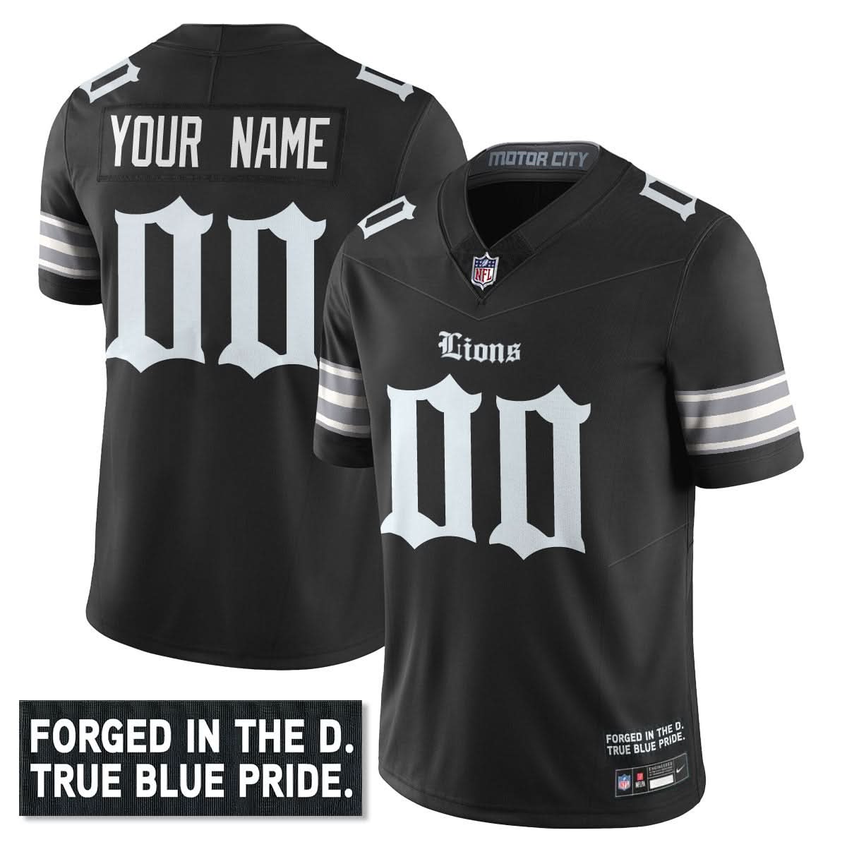 DET 'Gothic Motor City Edition' Vapor Limited Jersey - image 41