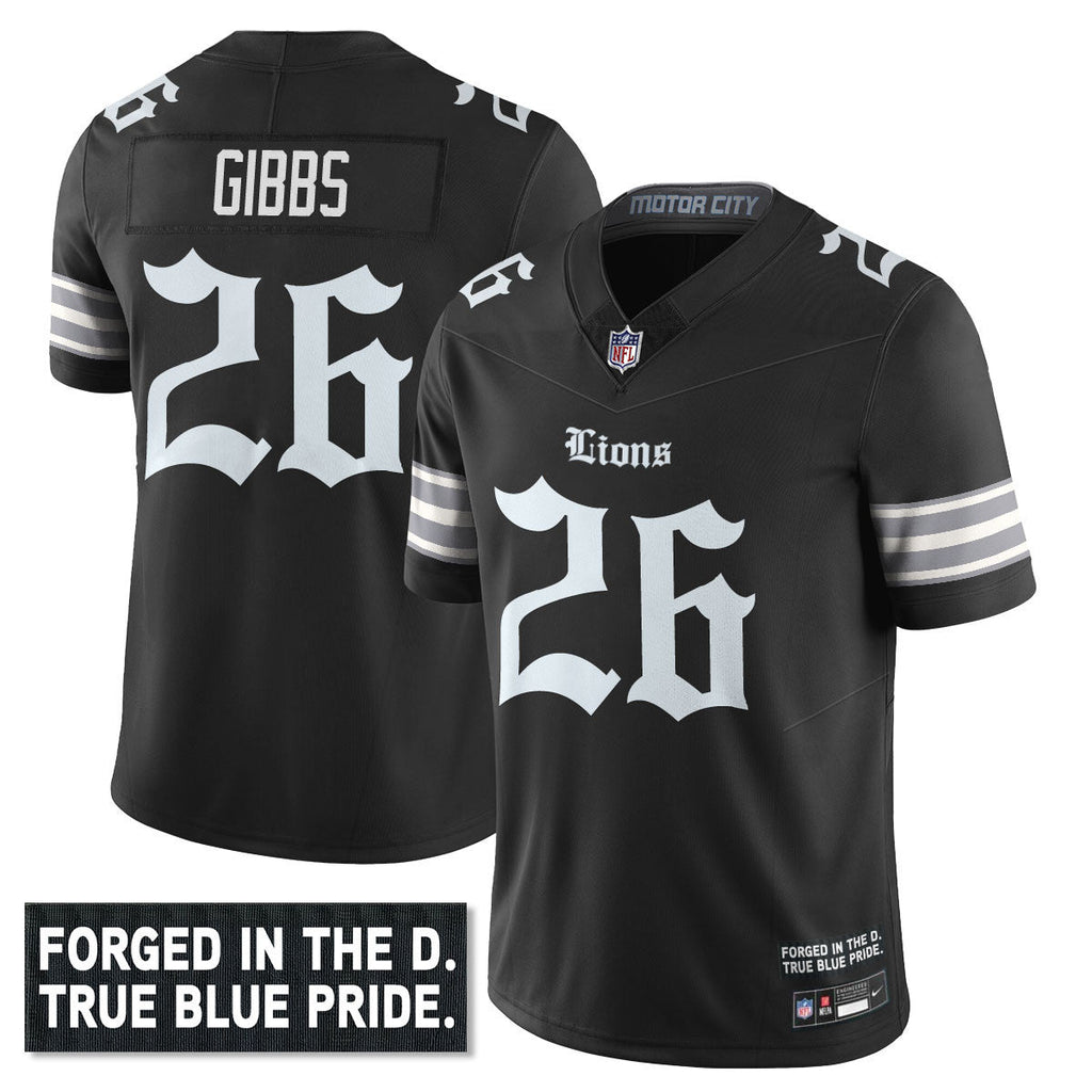 DET 'Gothic Motor City Edition' Vapor Limited Jersey - image 26