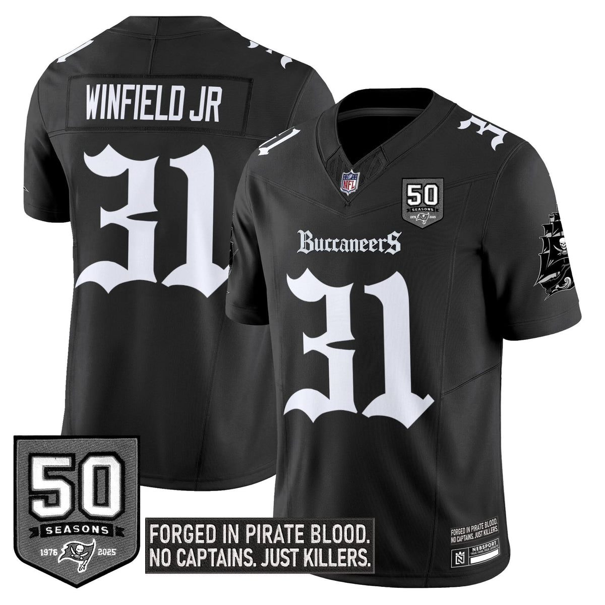 TBB 'Gothic Pirate Shadows Edition' Limited Jersey - image 10