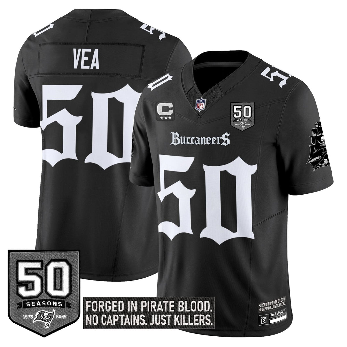 TBB 'Gothic Pirate Shadows Edition' Limited Jersey - image 9