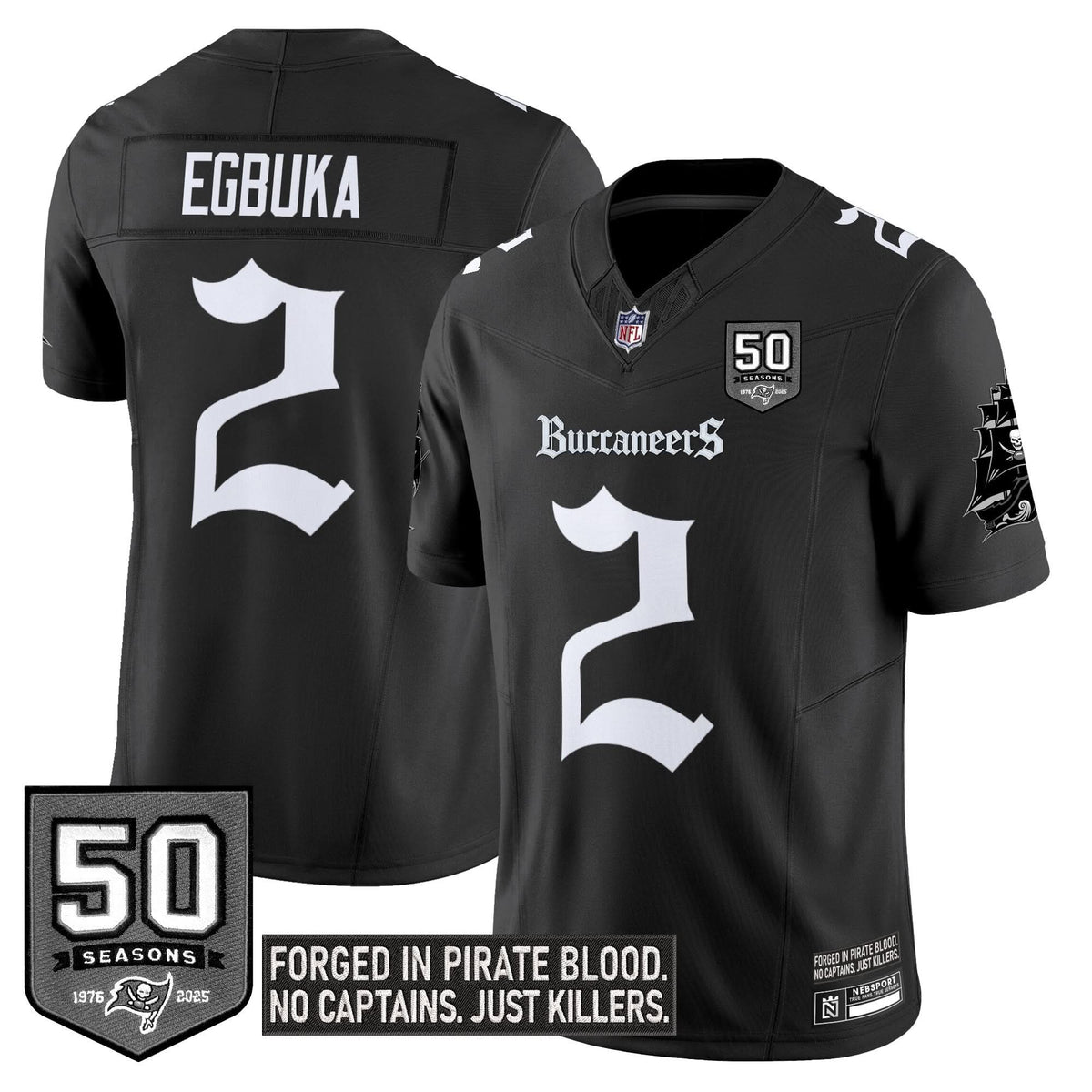 TBB 'Gothic Pirate Shadows Edition' Limited Jersey - image 4