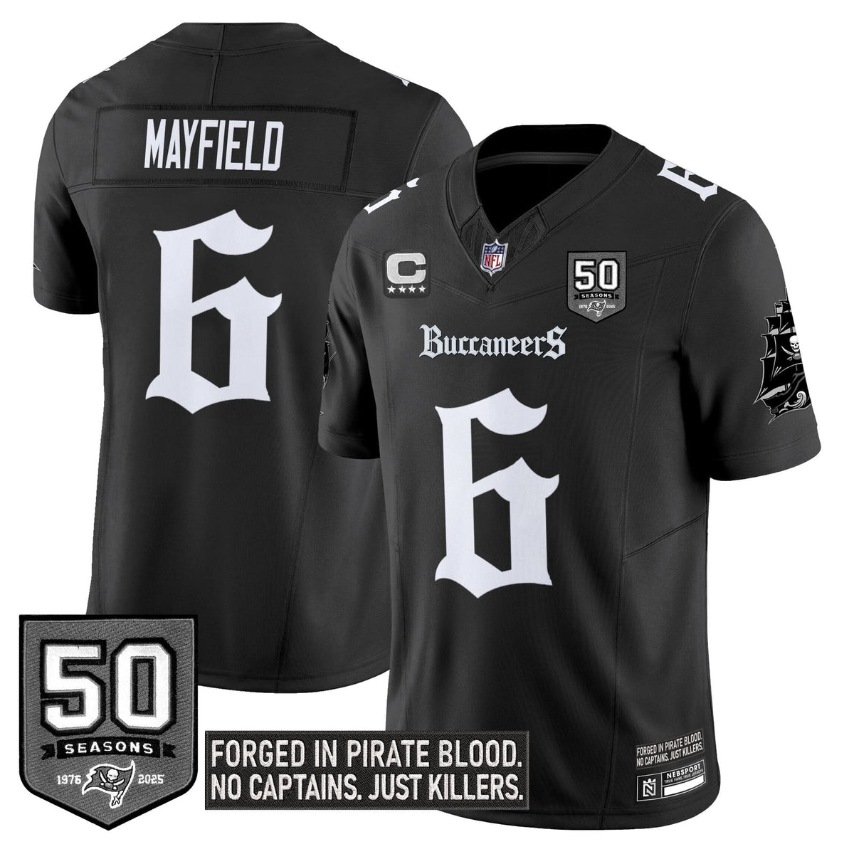TBB 'Gothic Pirate Shadows Edition' Limited Jersey - image 5