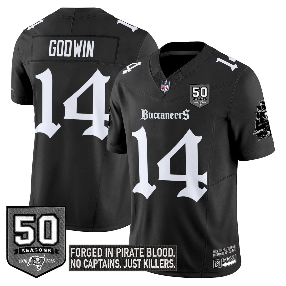 TBB 'Gothic Pirate Shadows Edition' Limited Jersey - image 8