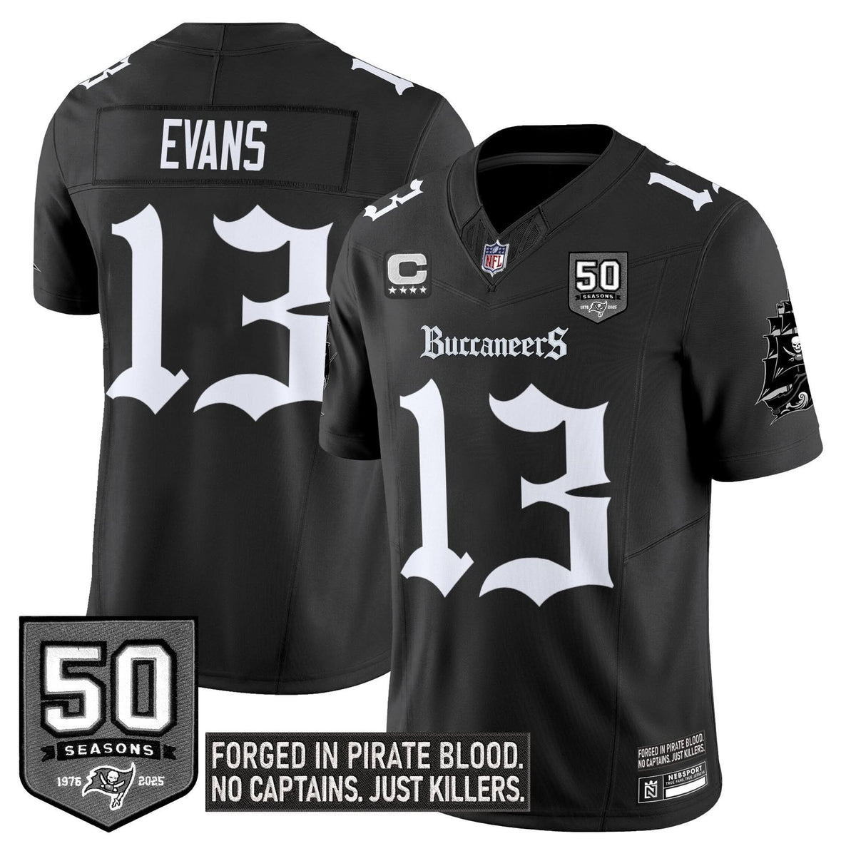 TBB 'Gothic Pirate Shadows Edition' Limited Jersey - image 7