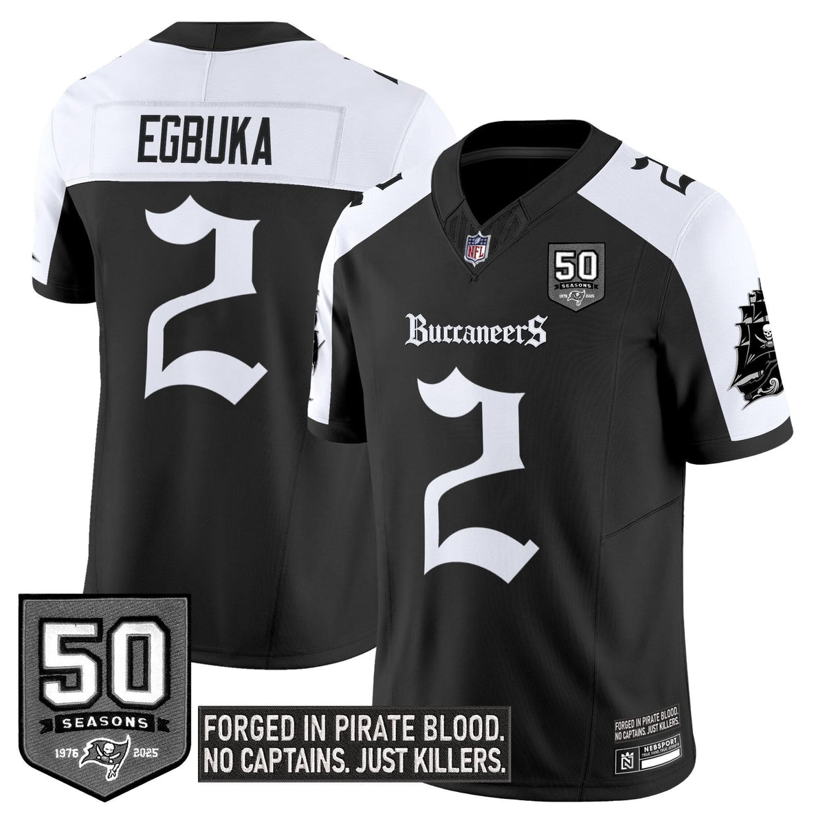 TBB 'Gothic Pirate Shadows Edition' Limited Jersey - image 26