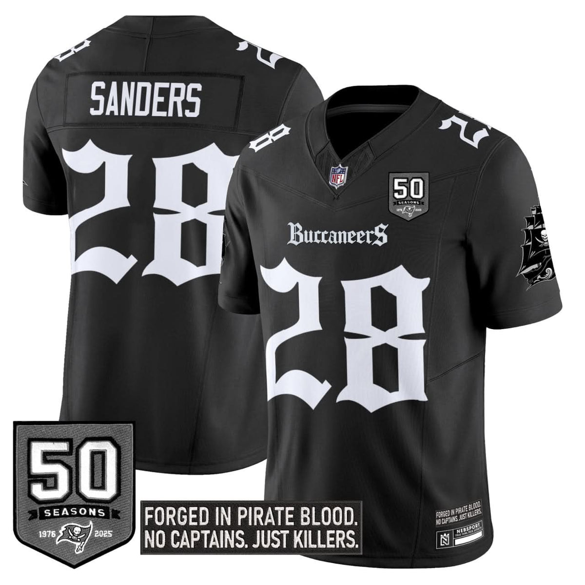 TBB 'Gothic Pirate Shadows Edition' Limited Jersey - image 3
