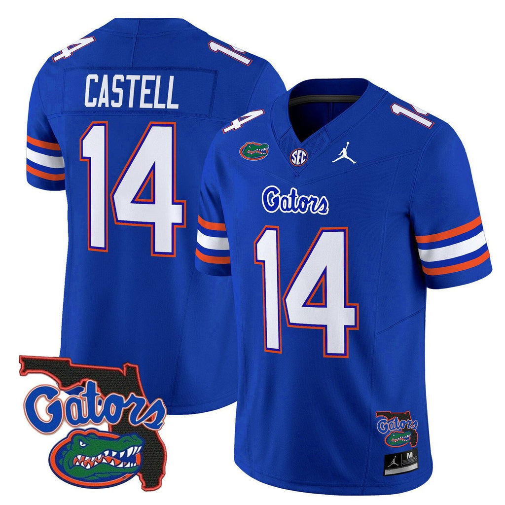 Women's Florida Gators 2025 Florida Patch Vapor Limited Jersey - All Stitched - image 47