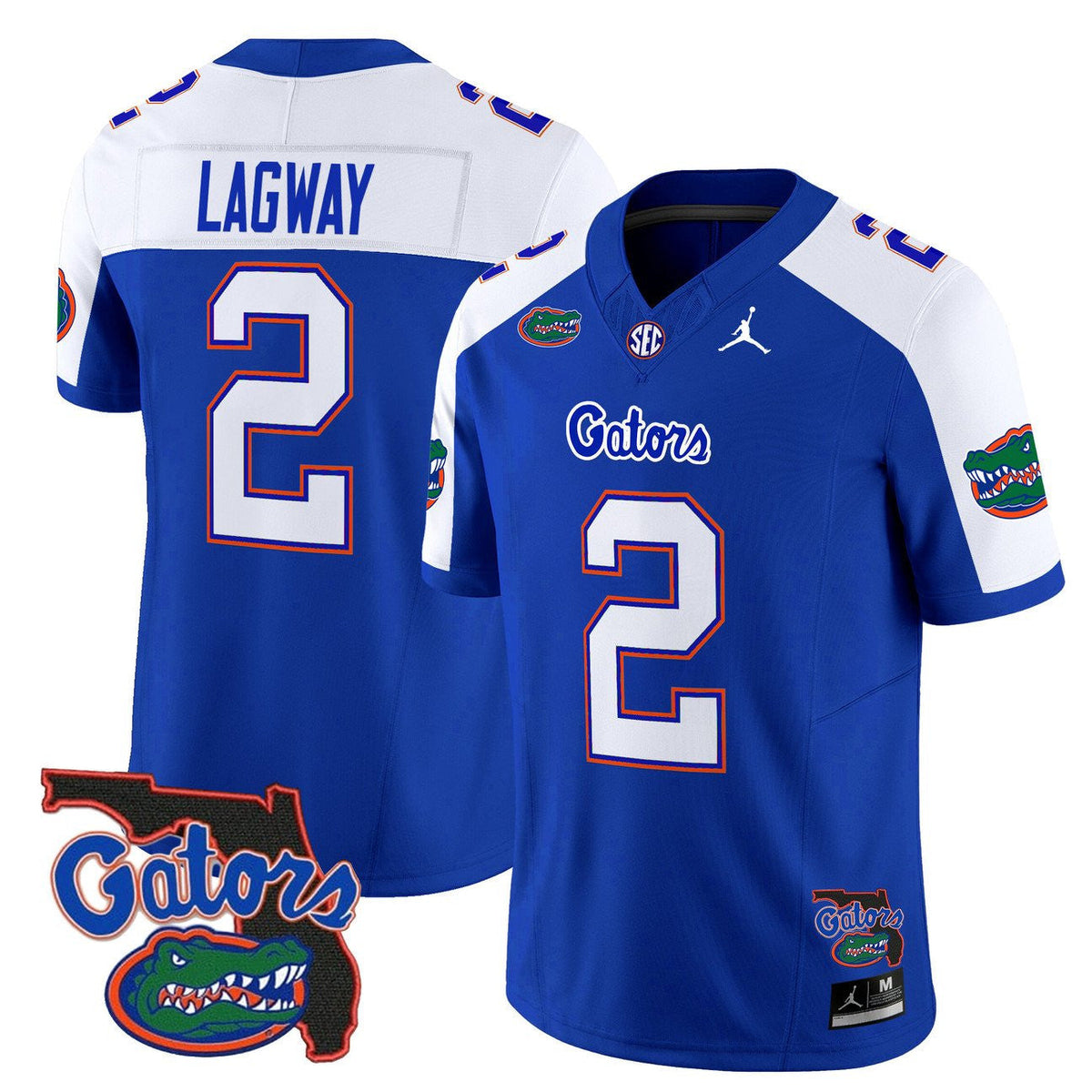Women's Florida Gators 2025 Florida Patch Vapor Limited Jersey - All Stitched - image 52