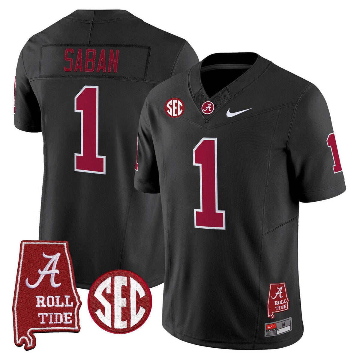 Women's Alabama Crimson Tide Throwback Vapor Limited Jersey - Alabama Map - All Stitched - image 47