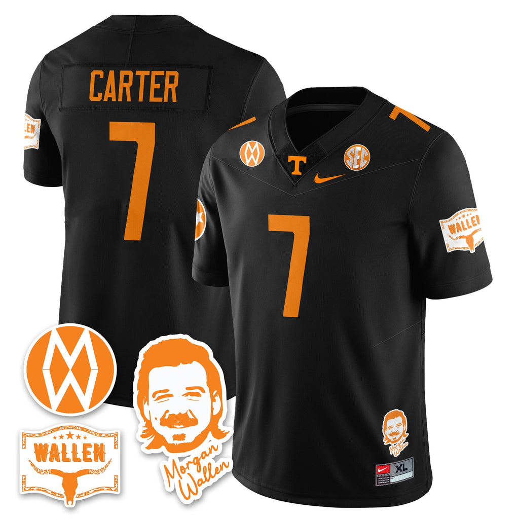 Women's Tennessee Volunteers Morgan Wallen 2025 Jersey - All Stitched - image 1