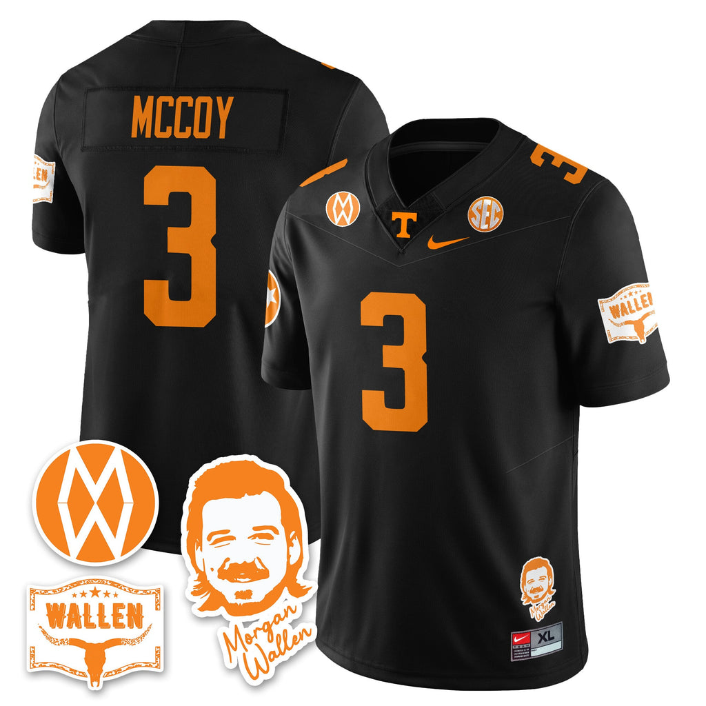 Men's Tennessee Volunteers Morgan Wallen 2025 Jersey - All Stitched - image 4