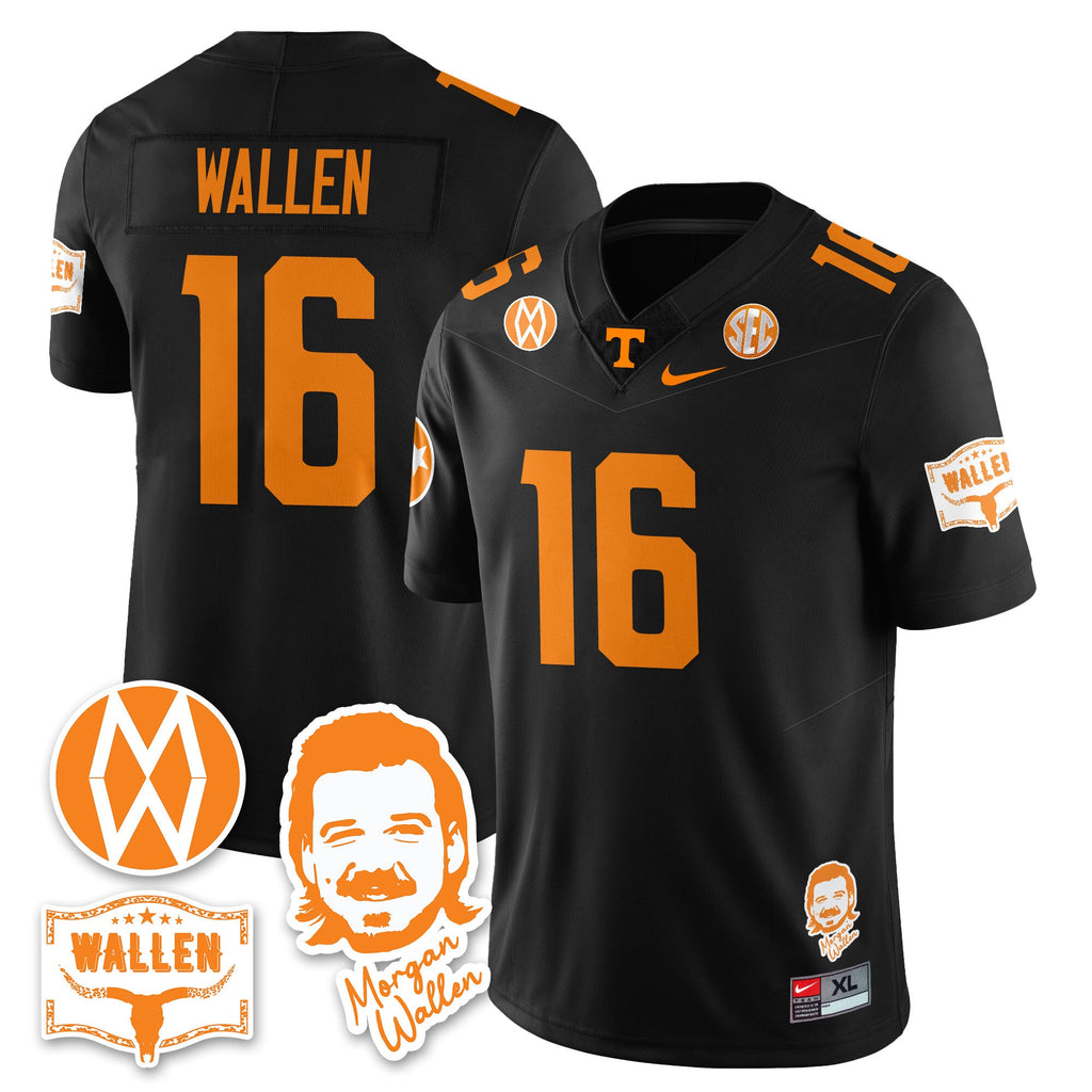Women's Tennessee Volunteers Morgan Wallen 2025 Jersey - All Stitched - image 2