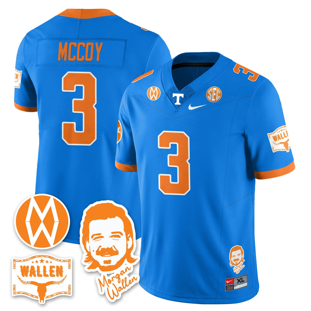 Women's Tennessee Volunteers Morgan Wallen 2025 Jersey - All Stitched - image 12