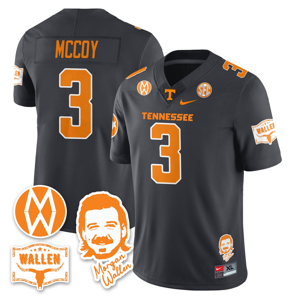 Men's Tennessee Volunteers Morgan Wallen 2025 Jersey - All Stitched - image 23