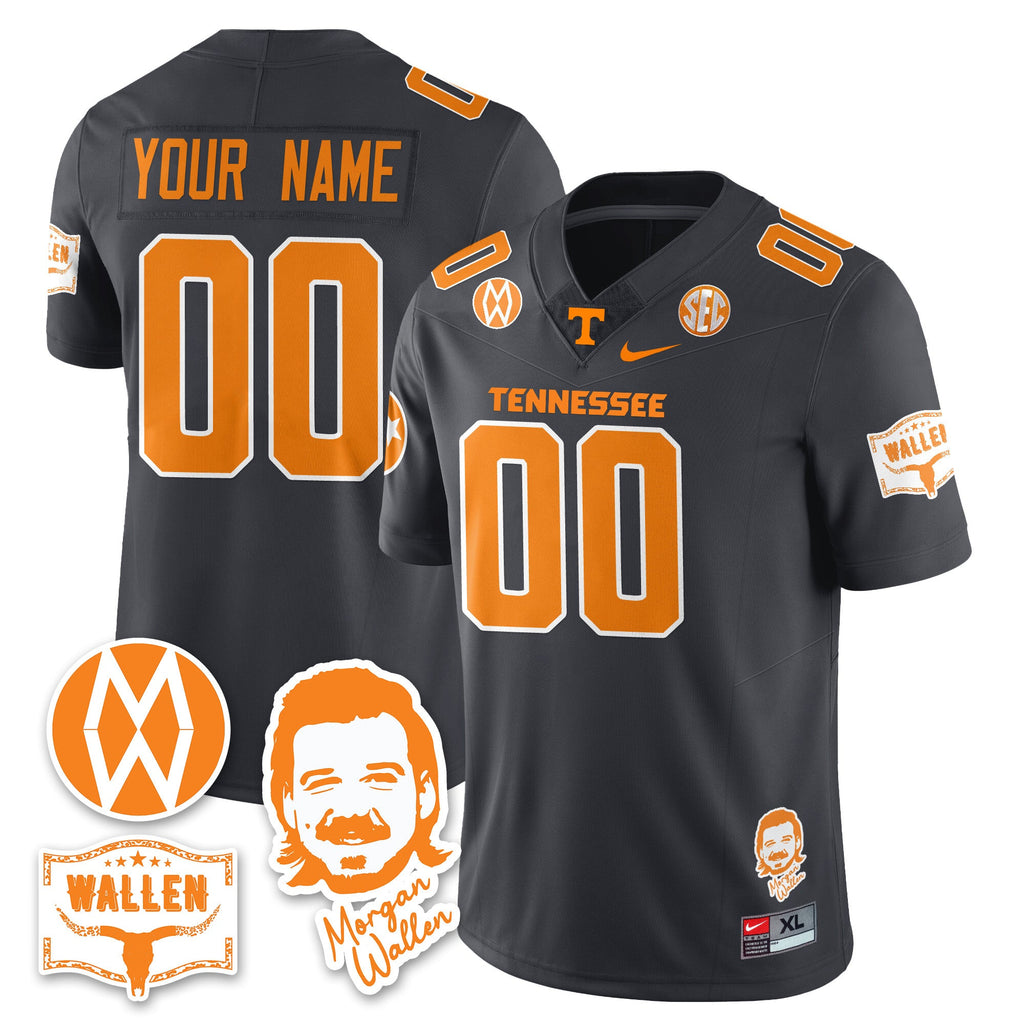 Women's Tennessee Volunteers Morgan Wallen 2025 Jersey - All Stitched - image 28