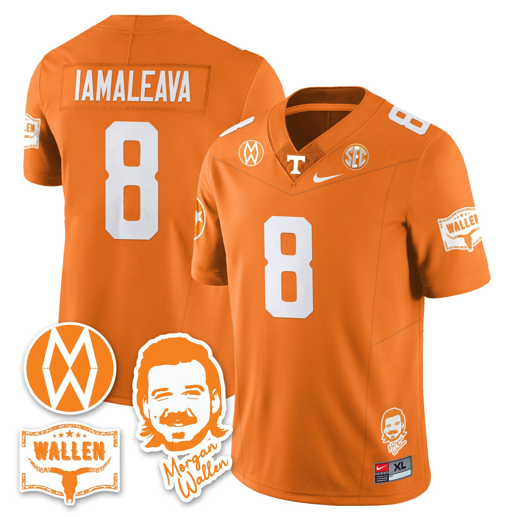 Women's Tennessee Volunteers Morgan Wallen 2025 Jersey - All Stitched - image 38