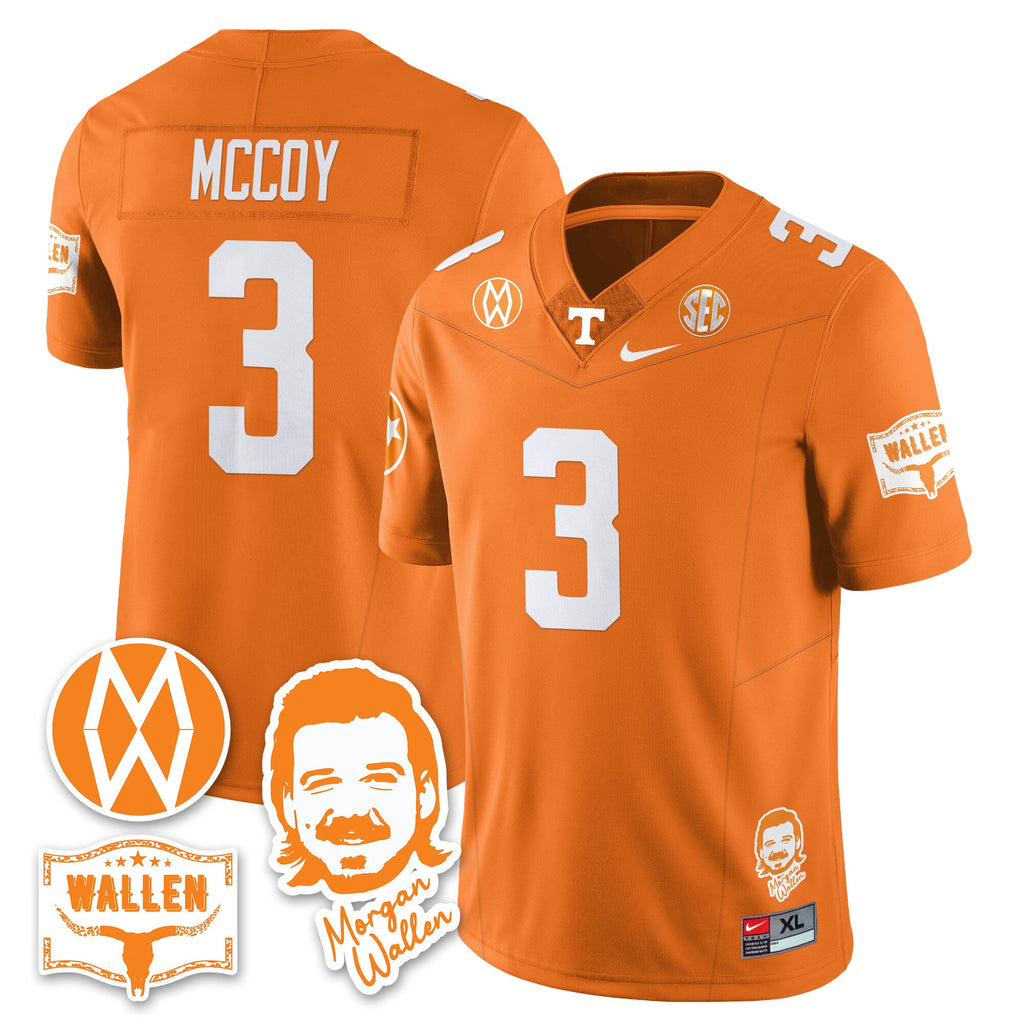 Women's Tennessee Volunteers Morgan Wallen 2025 Jersey - All Stitched - image 40