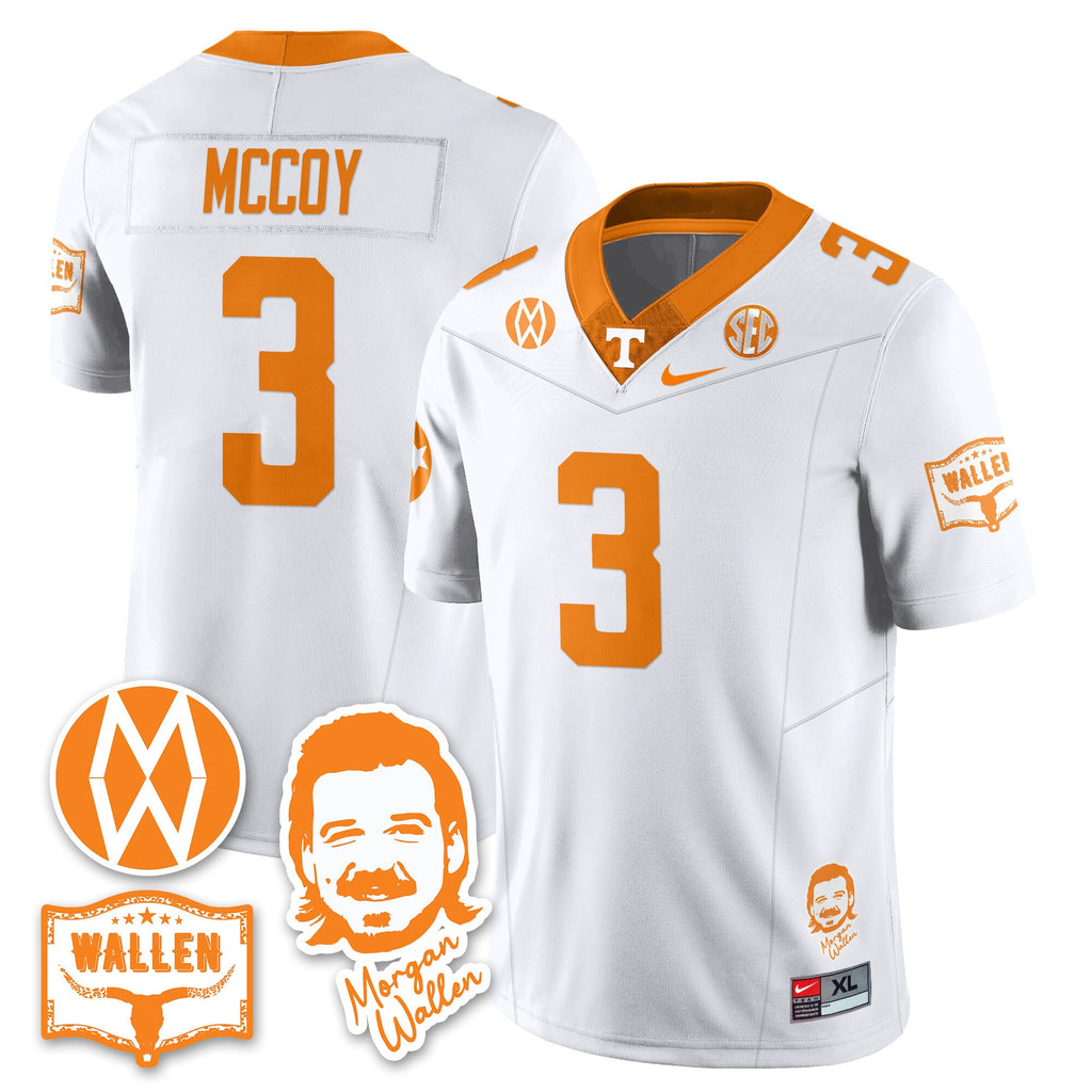 Women's Tennessee Volunteers Morgan Wallen 2025 Jersey - All Stitched - image 47
